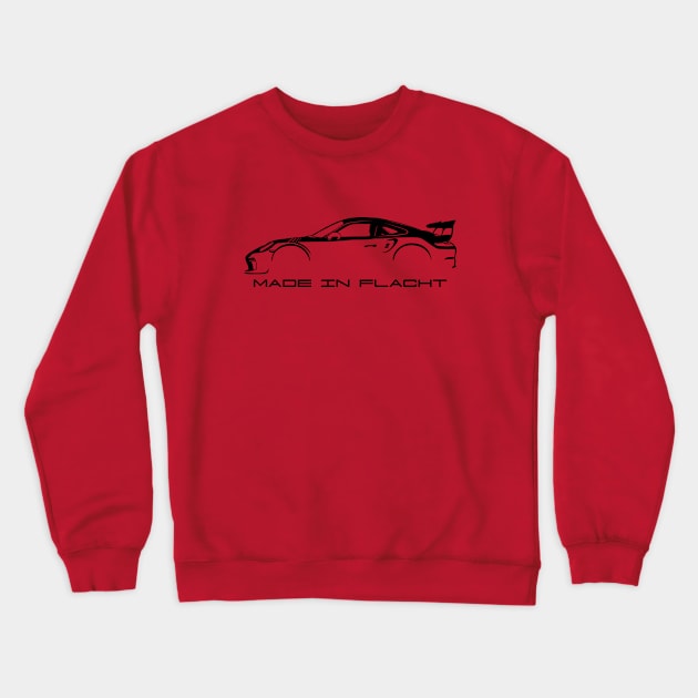 Made In Flacht Crewneck Sweatshirt by IbisDesigns